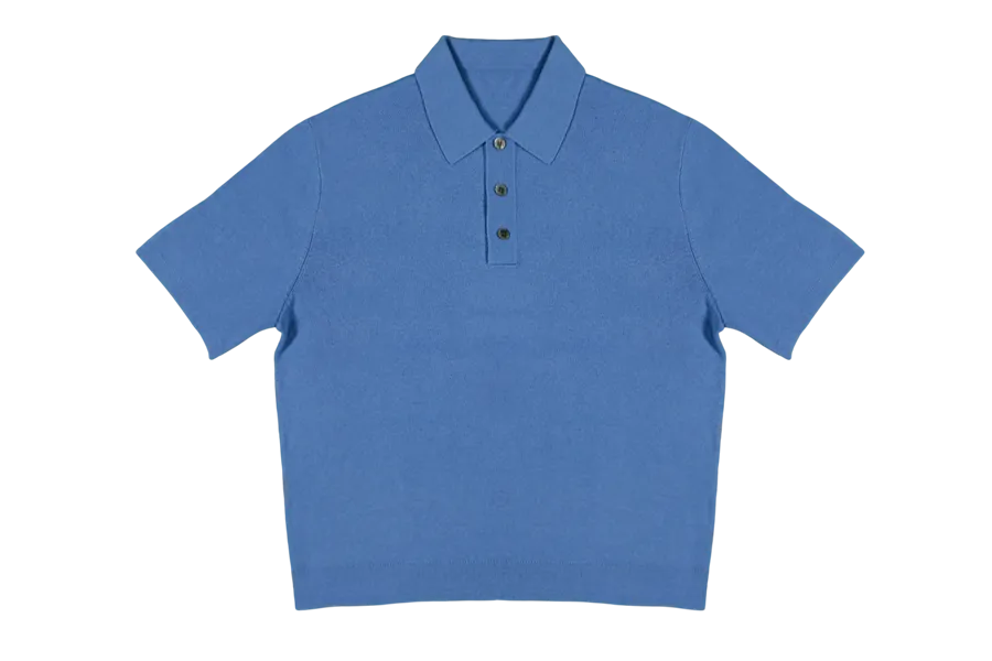Fine Gauge Knit Polo