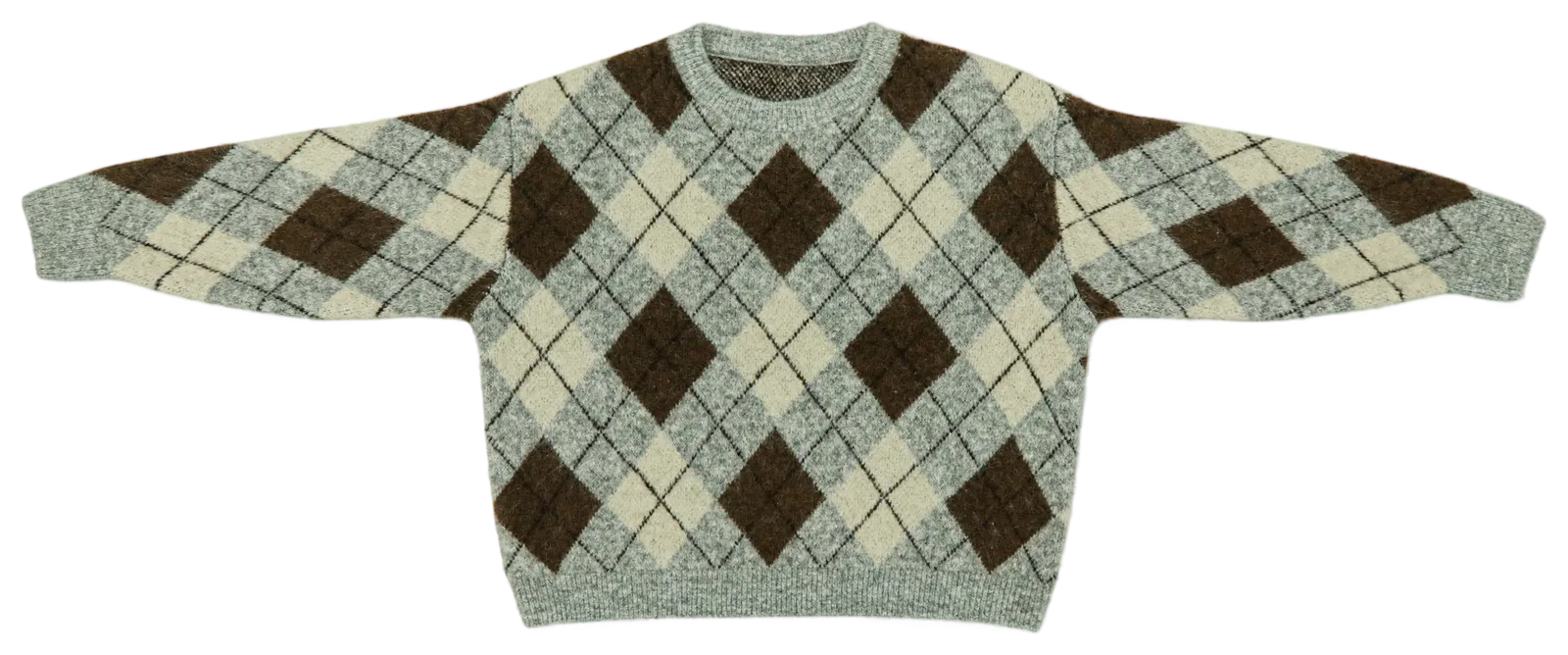 Argyle Jacquard Sweater